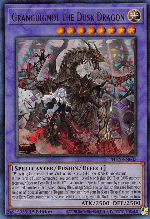 Granguignol the Dusk Dragon - PHHY-EN033 - Ultra Rare