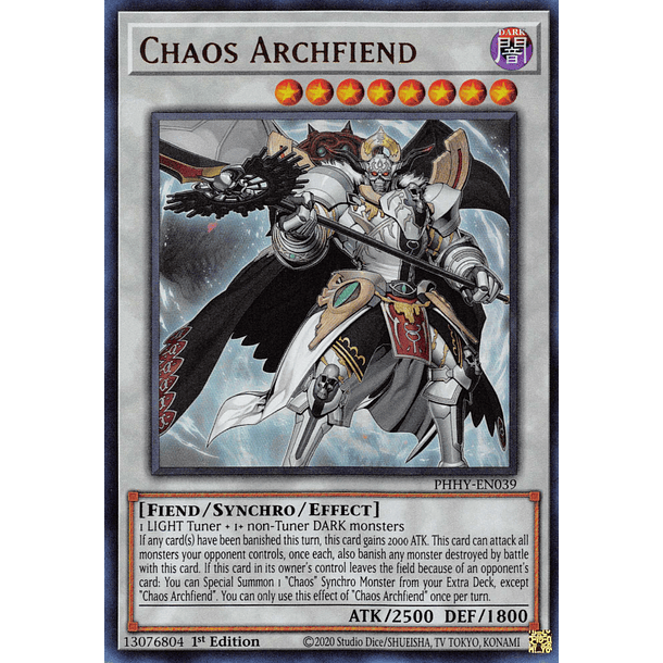 Chaos Archfiend - PHHY-EN039 - Ultra Rare 