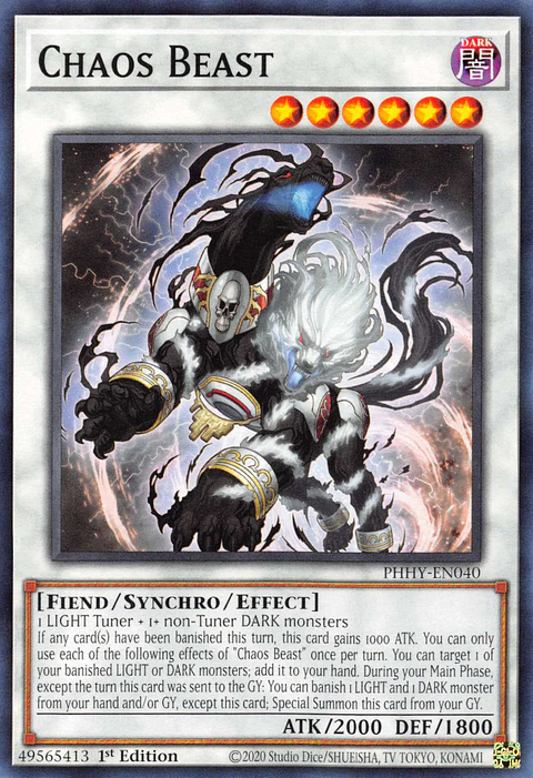 Chaos Beast - PHHY-EN040 - Common 