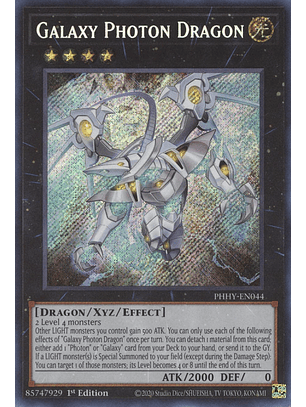Galaxy Photon Dragon - PHHY-EN044 - Secret Rare 