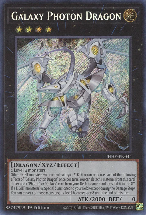 Galaxy Photon Dragon - PHHY-EN044 - Secret Rare 