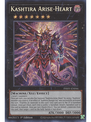 Kashtira Arise-Heart - PHHY-EN046 - Secret Rare 