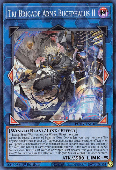 Tri-Brigade Arms Bucephalus II - PHHY-EN048 - Super Rare 