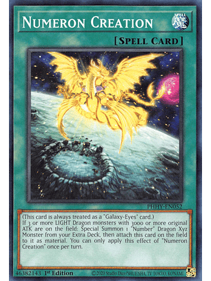 Numeron Creation - PHHY-EN052 - Common 