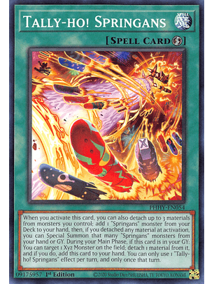 Tally-ho! Springans - PHHY-EN054 - Common 