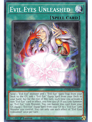 Evil Eyes Unleashed - PHHY-EN068 - Common 