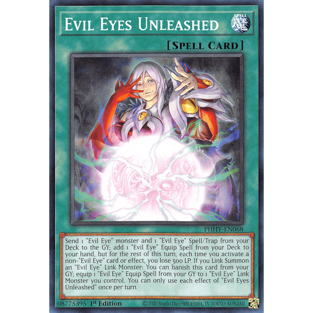 Evil Eyes Unleashed - PHHY-EN068 - Common 