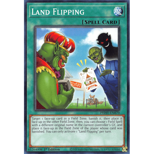 Land Flipping - PHHY-EN070 - Common 