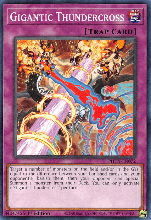 Gigantic Thundercross - PHHY-EN072 - Common 