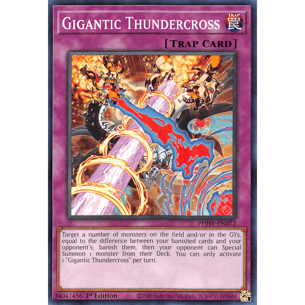 Gigantic Thundercross - PHHY-EN072 - Common 