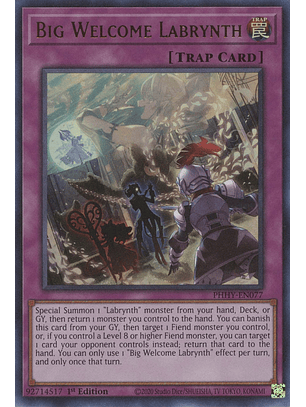 Big Welcome Labrynth - PHHY-EN077 - Ultra Rare