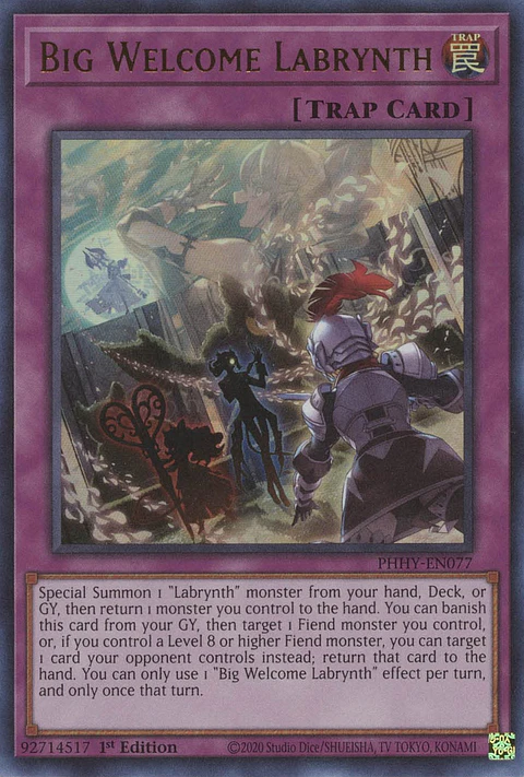 Big Welcome Labrynth - PHHY-EN077 - Ultra Rare