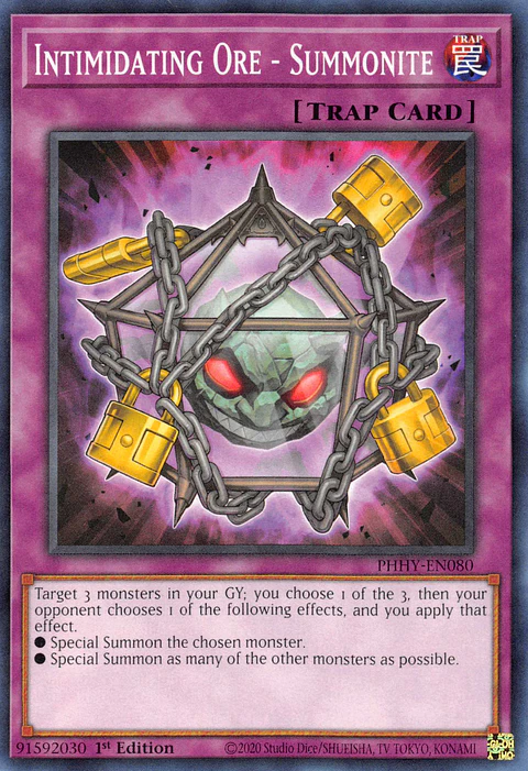 Intimidating Ore - Summonite - PHHY-EN080 - Common 