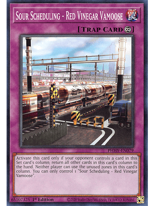 Sour Scheduling - Red Vinegar Vamoose - PHHY-EN079 - Common 