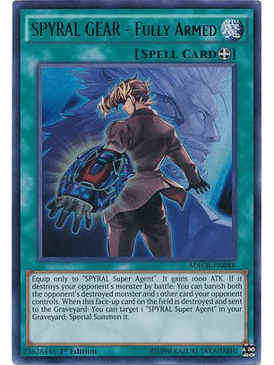 SPYRAL GEAR - Fully Armed - MACR-EN088 - Ultra Rare 
