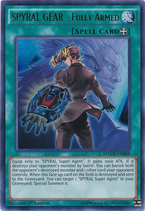 SPYRAL GEAR - Fully Armed - MACR-EN088 - Ultra Rare 