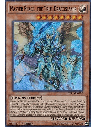 Master Peace, the True Dracoslayer - TDIL-EN020 - Ultra Rare 