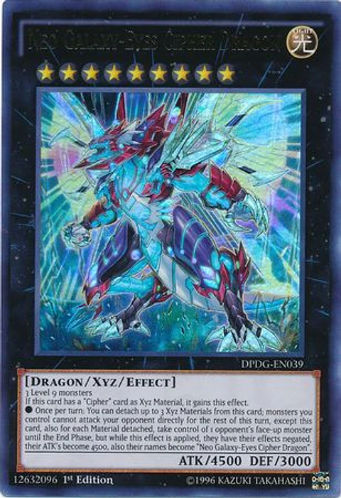 Neo Galaxy-Eyes Cipher Dragon - DPDG-EN039 - Ultra Rare