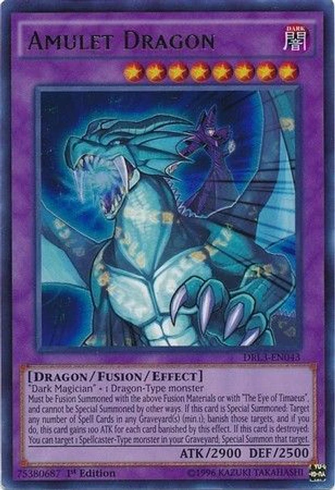 Amulet Dragon - DRL3-EN043 - Ultra Rare 