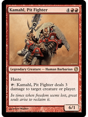 Kamahl, Pit Fighter - HVM
