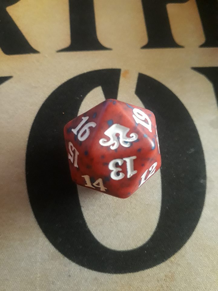 Dado Contador de vida - Rojo - Eldritch Moon  1