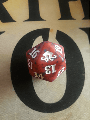 Dado Contador de vida - Rojo - Eldritch Moon 