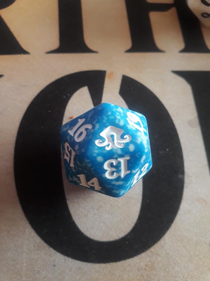 Dado Contador de vida - Azul - Eldritch Moon   1