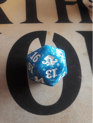 Dado Contador de vida - Azul - Eldritch Moon  