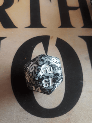 Dado Contador de vida - Negro - Shadow over Inistrad