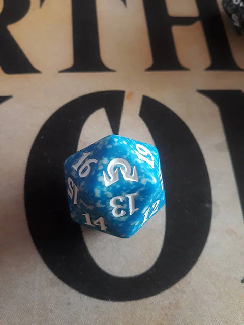 Dado Contador de vida - Azul - Shadows Over Innistrad 