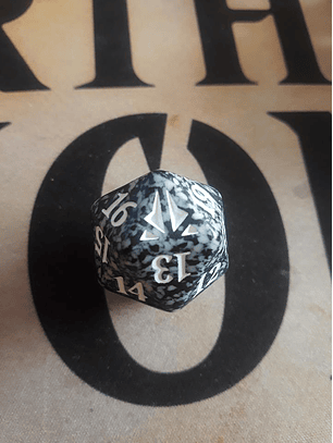 Dado Contador de vida - Negro - Oath of the Gatewatch