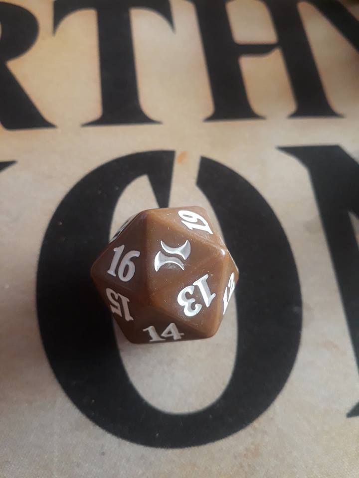 Dado Contador de vida - Cafe - Fate Reforged 1