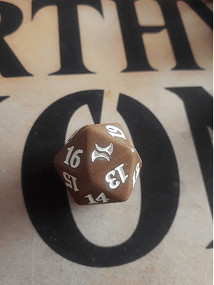 Dado Contador de vida - Cafe - Fate Reforged