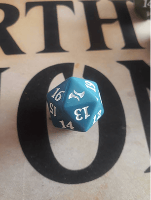 Dado Contador de vida - Azul - Fate Reforged