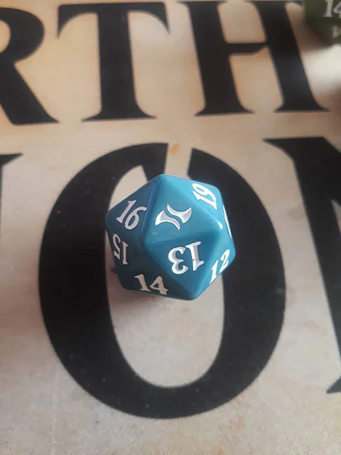 Dado Contador de vida - Azul - Fate Reforged