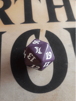Dado Contador de vida - Morado - Fate Reforged