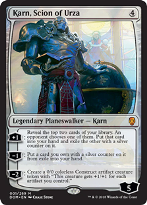Karn, Scion of Urza - DOM