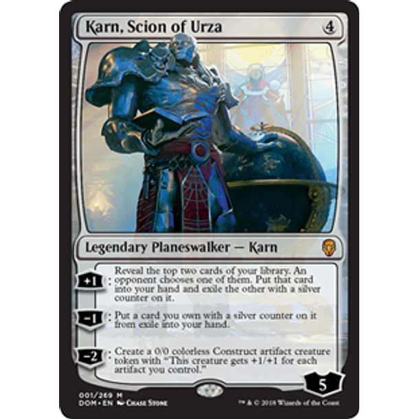 Karn, Scion of Urza - DOM