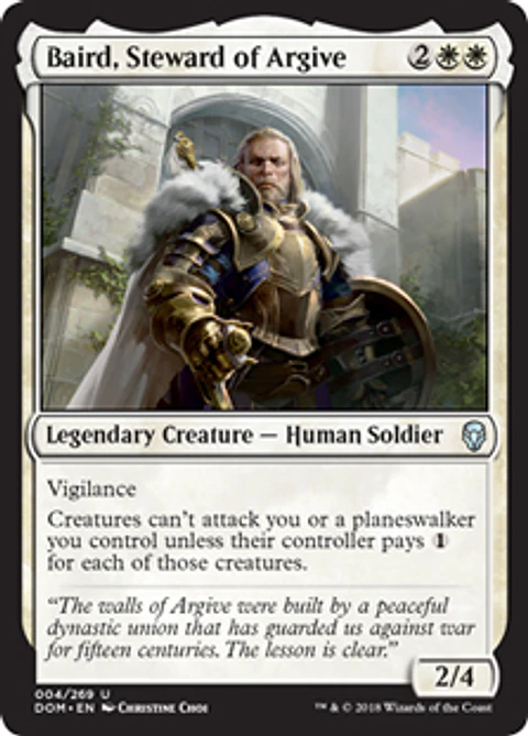 Baird, Steward of Argive  - DOM