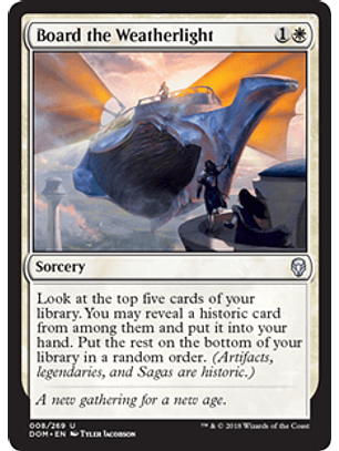 Board the Weatherlight - DOM