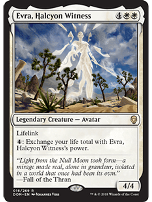 Evra, Halcyon Witness  - DOM