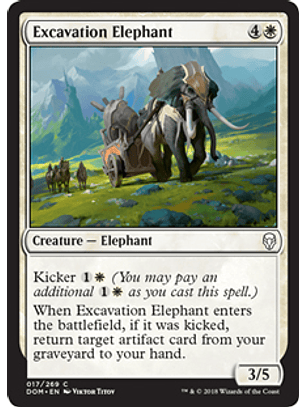 Excavation Elephant - DOM