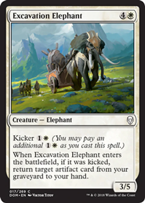 Excavation Elephant - DOM