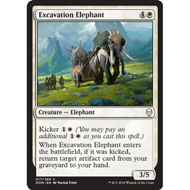 Excavation Elephant - DOM