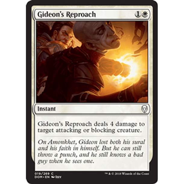 Gideon's Reproach - DOM