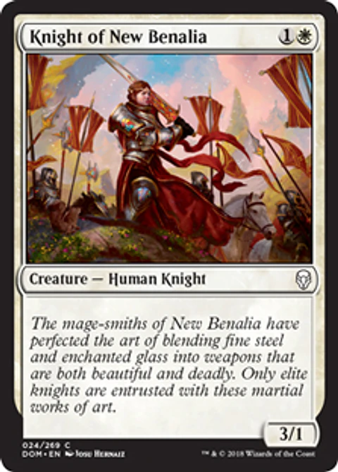 Knight of New Benalia - DOM