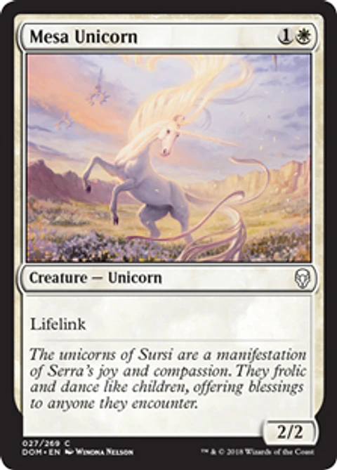 Mesa Unicorn - DOM
