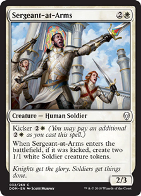 Sergeant-at-Arms - DOM