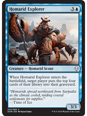 Homarid Explorer - DOM