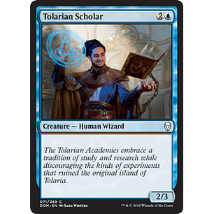 Tolarian Scholar - DOM